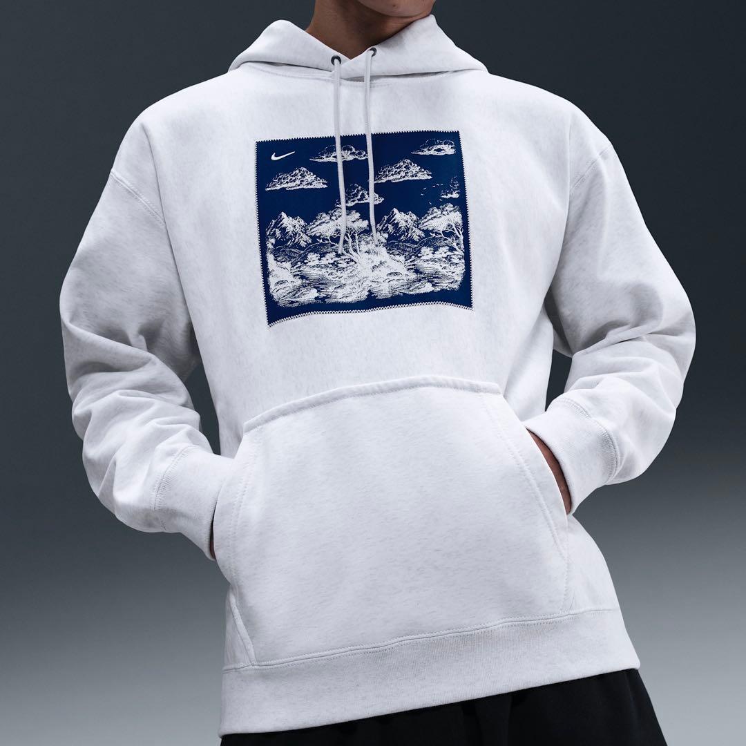 ナイキ ソロ スウッシュ プルオーバー フリース パーカー L - メルカリ