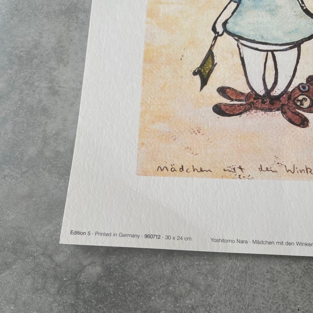 美品 奈良美智 手旗信号 ポスター - メルカリ