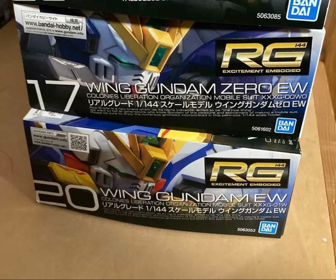 ル*す様 RG ウイングガンダムゼロEW・ウイングガンダムEW まとめ売り