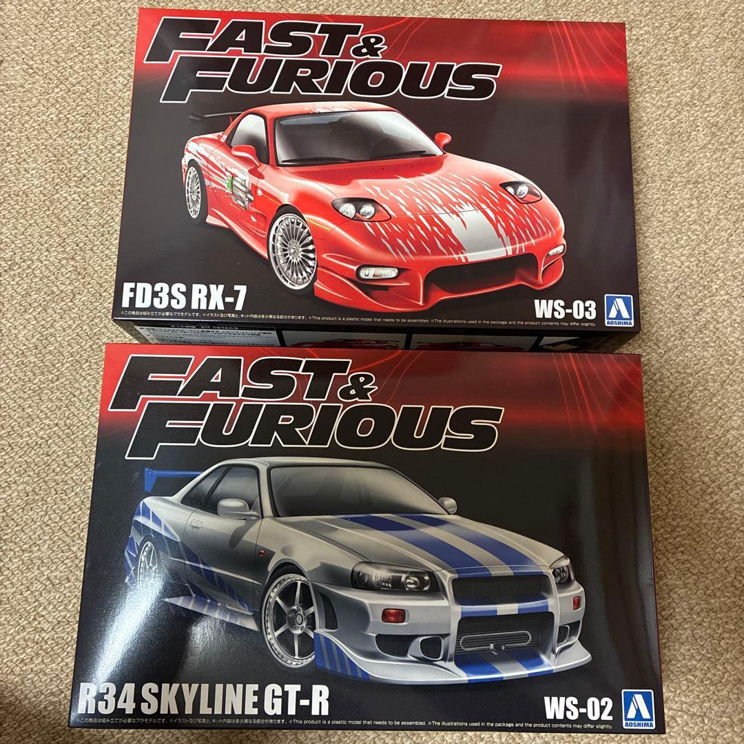 ワイルド・スピード R34 スカイライン GT-R &FD3S RX-7 - メルカリ