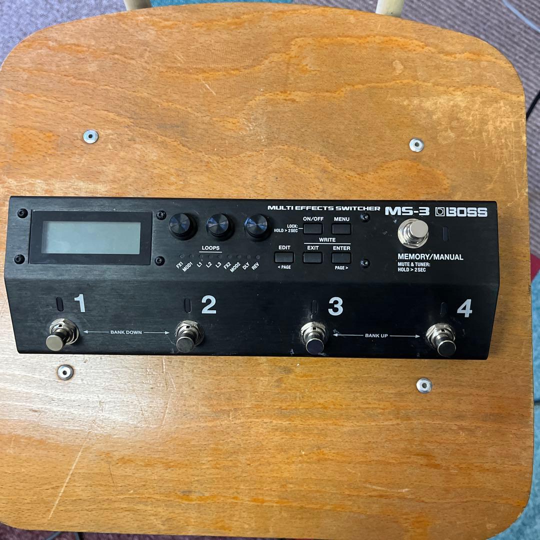 BOSS MS-3 ※ジャンク品 入荷情報】BOSS MS-3在庫あります！｜島村楽器 あべのand店