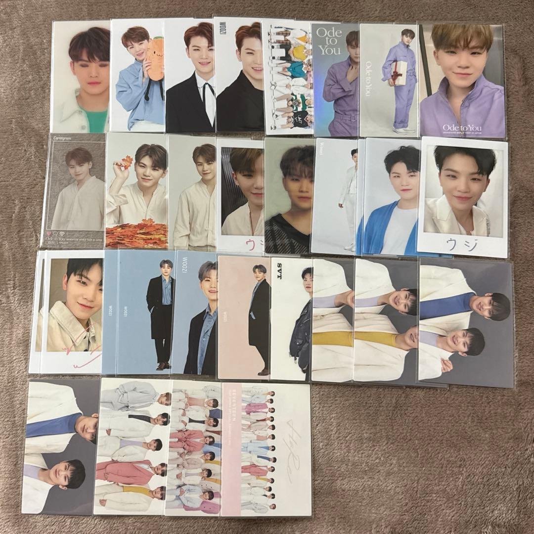 SEVENTEEN ウジ トレカ セット - メルカリ
