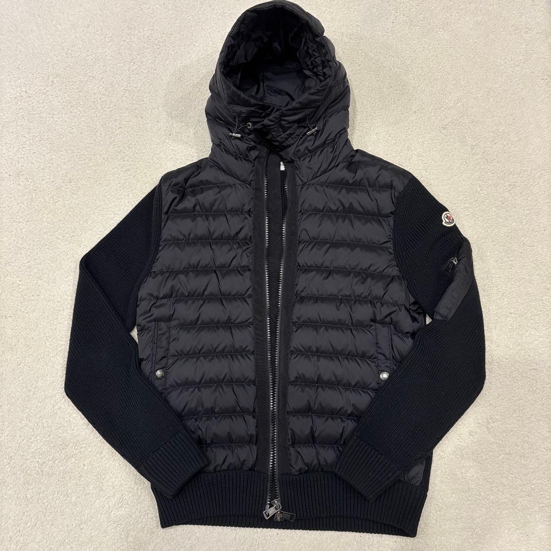 専用品 〈極美品〉モンクレール ハイブリッドニットダウン24年〜25年式
