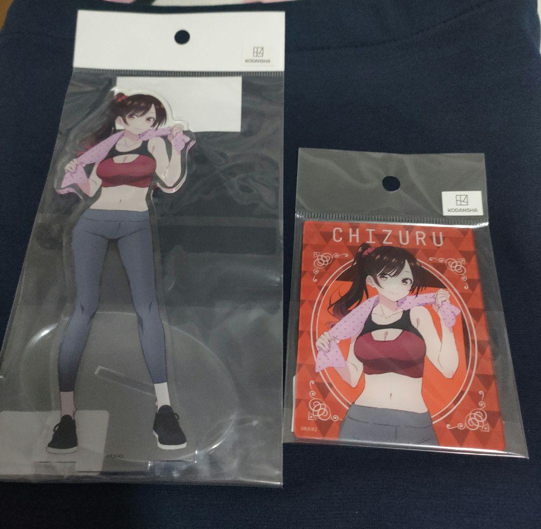 彼女、お借りします　アクリルスタンド　水原千鶴　eeoくじ トレーニングウェア