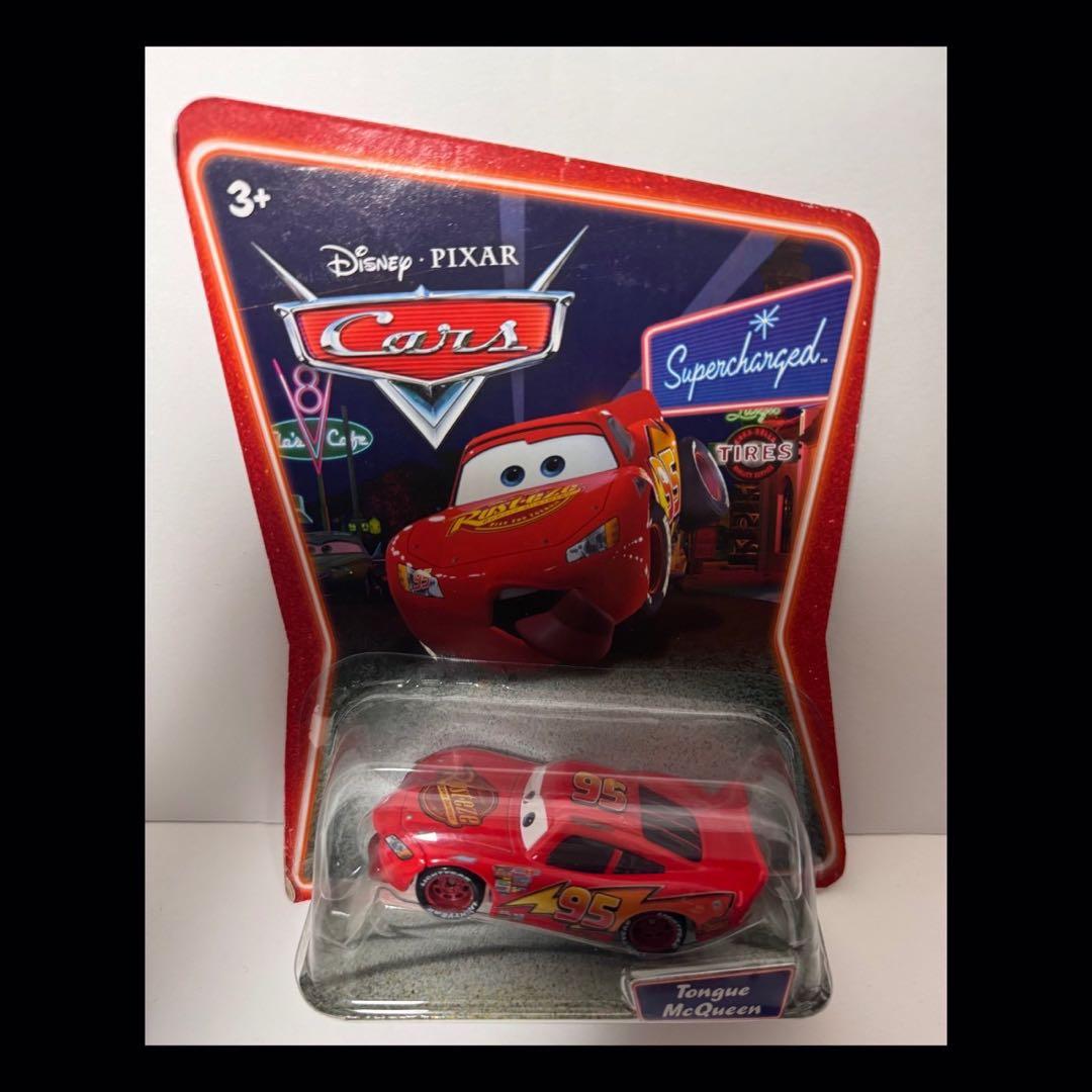 【新品】【未使用】カーズ ライトニング・マックィーン ピストンカップ ベロ出し