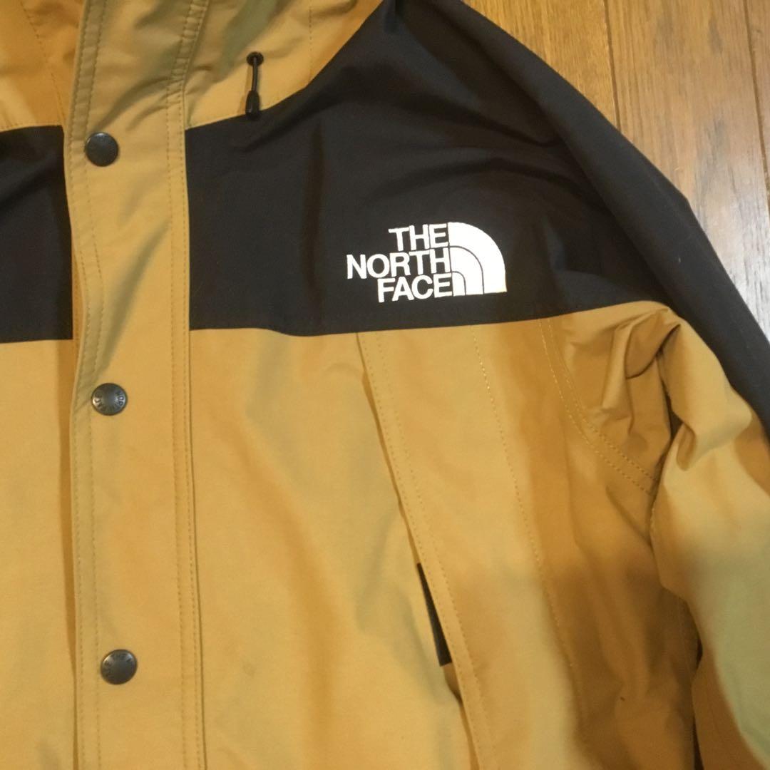 超美品】THE NORTH FACE TEXマウンテンパーカー ベージュ/黒 - メルカリ