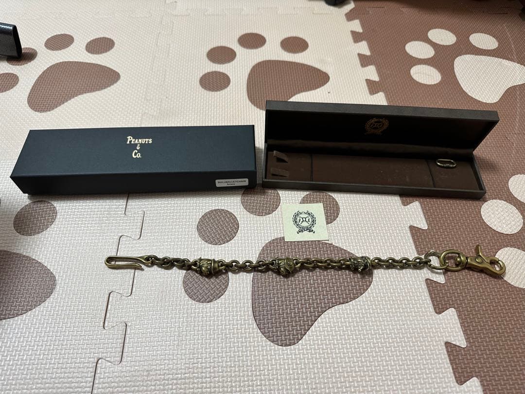 【Peanuts&Co/ピーナッツ&カンパニー】ブルウォレットチェーン