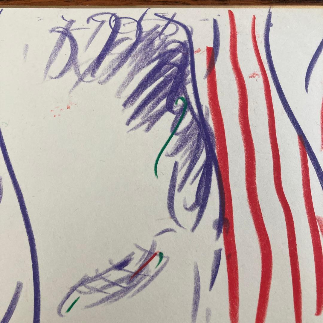 天野喜孝 サイン色紙 - メルカリ