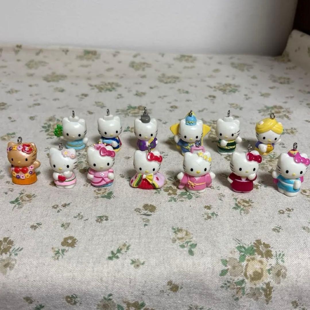 【used】キティ ダニエル ストラップ 平成レトロ 織姫 日焼け ハワイアン