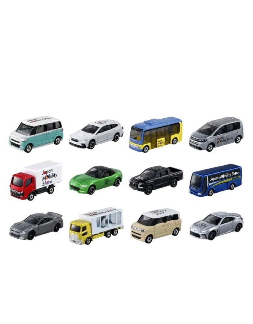 【新品未使用】Japan Mobility Show ミニカー 12台セット モビリティショー限定 12台セット - メルカリ