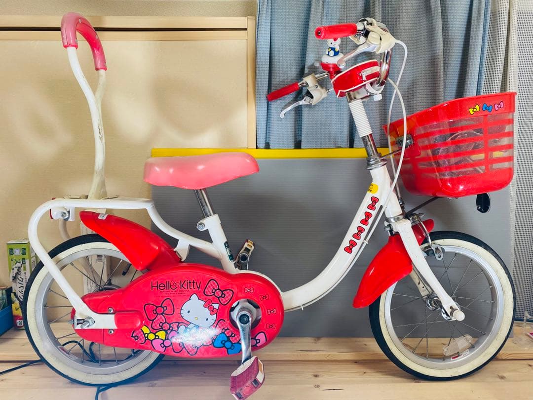 キティーちゃん　サンリオ　自転車　昭和レトロ　ビンテージ　三輪付き　まとめ