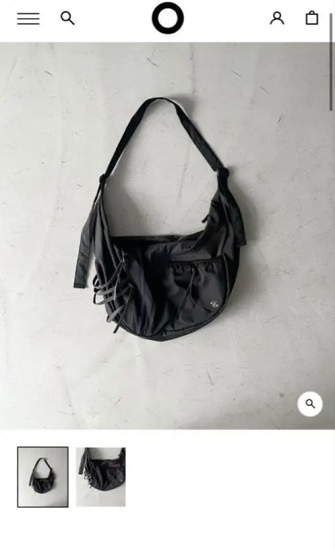 SANSANGEAR ブラックメッセンジャーバッグ　値下げ可能