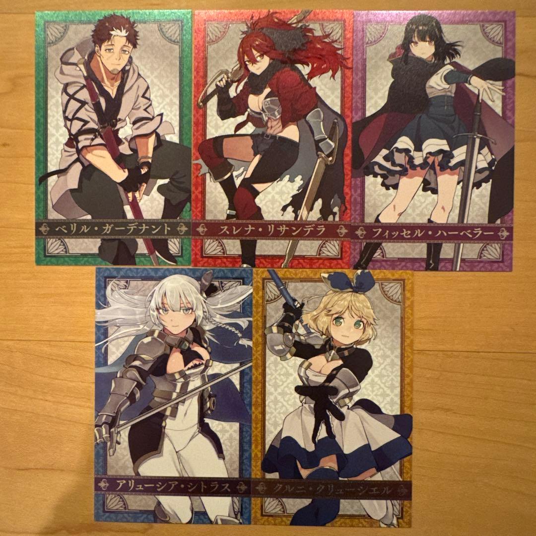 片田舎のおっさん剣聖になる 特典 カード 5枚 非売品 グッズ - メルカリ