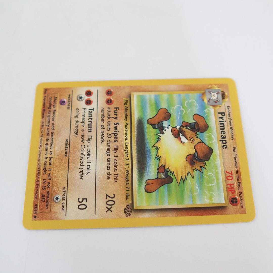 ポケモンカード 英語版 旧裏 2枚 マンキー・オコリザル 海外版 - メルカリ