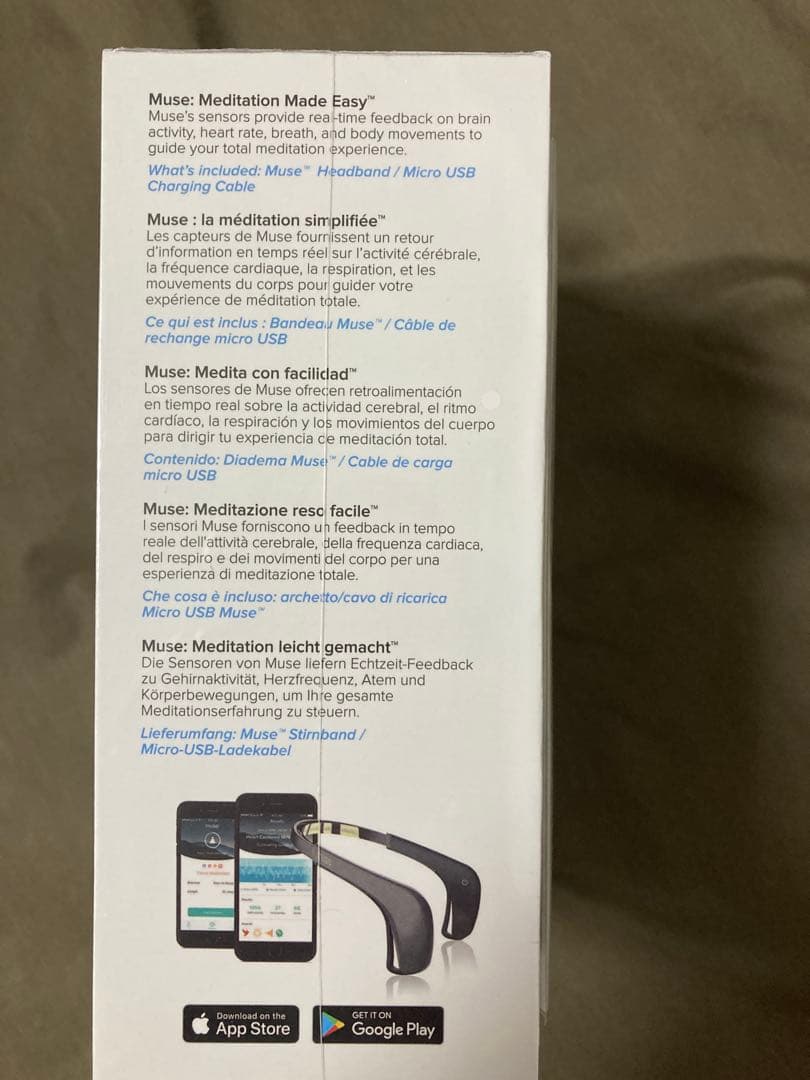 定価44000円】脳活動計測デバイス　MUSE 2 【未開封