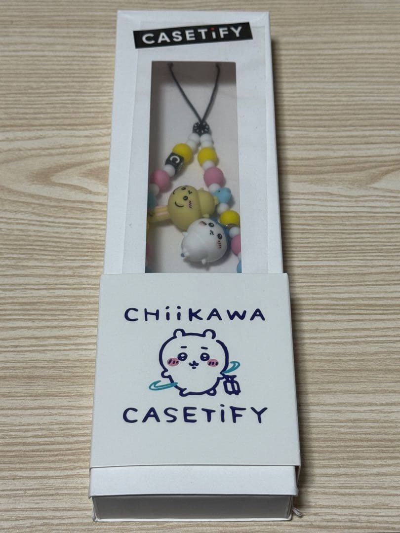 ちいかわ CASETiFY スマホストラップ フォンチャーム ハチワレ うさぎ