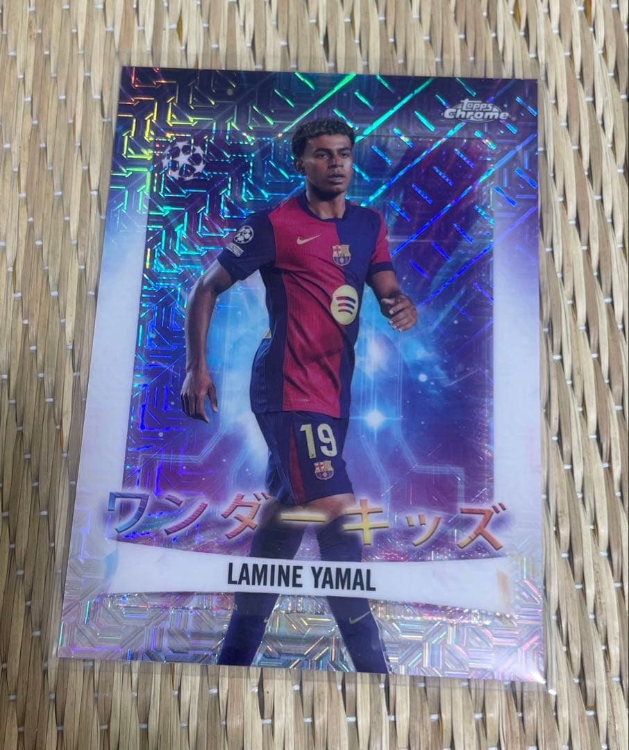 2025 Topps Japan Edition ラミン・ヤマル ワンダーキッズ - メルカリ