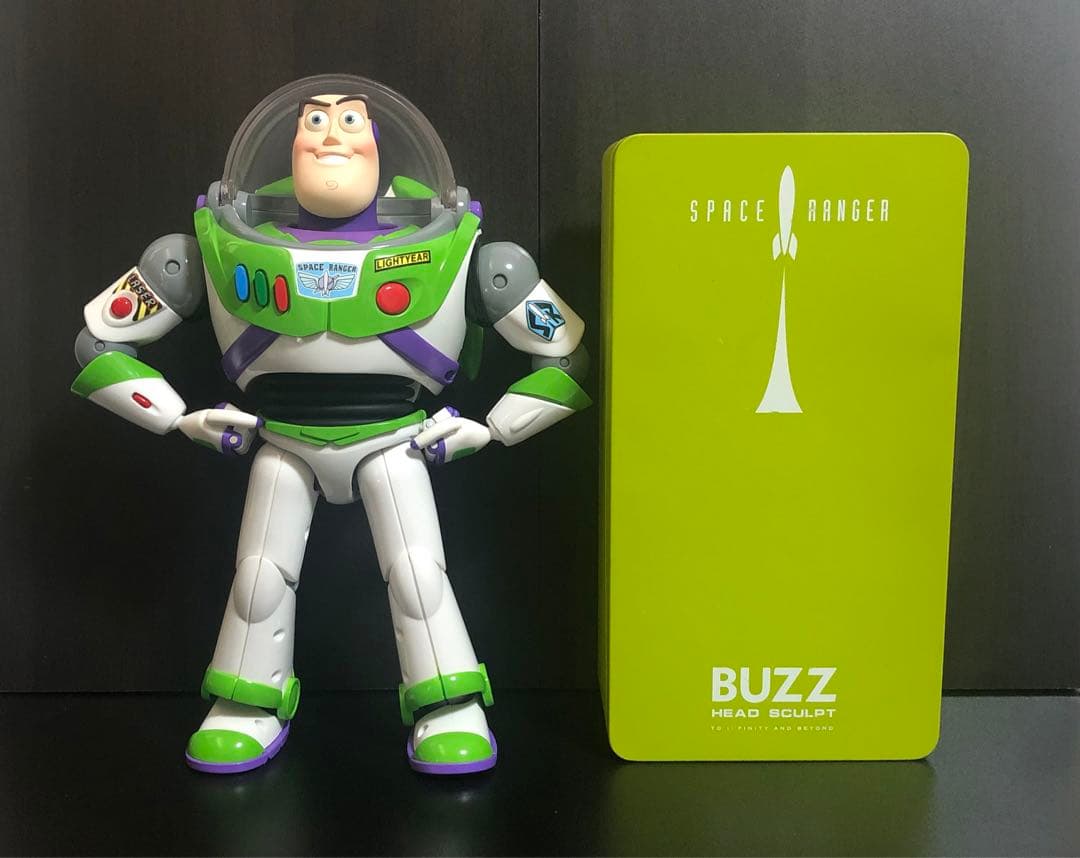 トイストーリー　リアルポージングフィギュア　バズ・ライトイヤー　ヘッドパーツ付き トイストーリー リアルポージング バズ・ライトイヤー」 - メルカリ