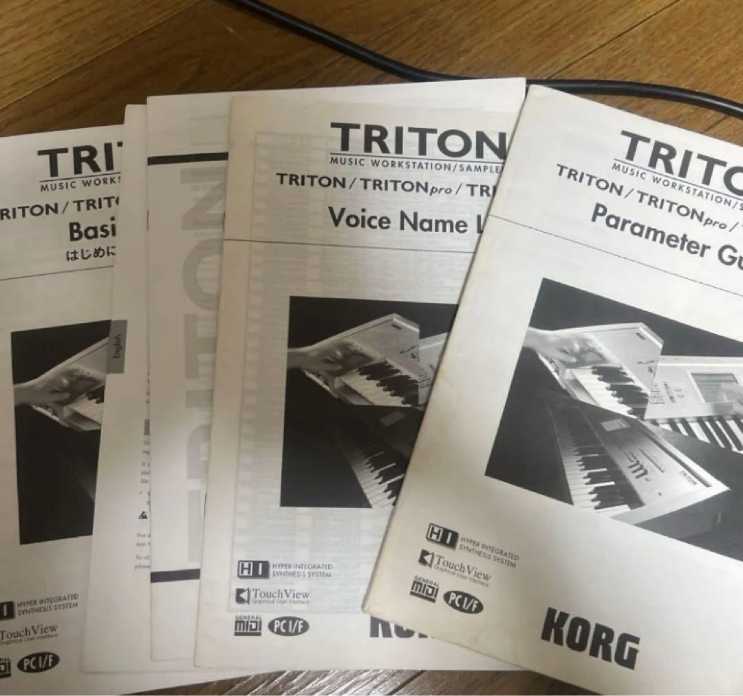 KORG TRITON シンセサイザー 音源モジュール EXB-PCM04搭載 - メルカリ