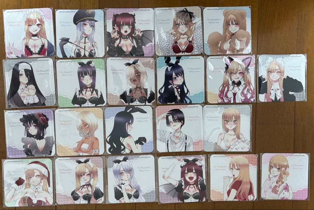 着せ恋飯店　コースター　前半後半フルコンプセット　4