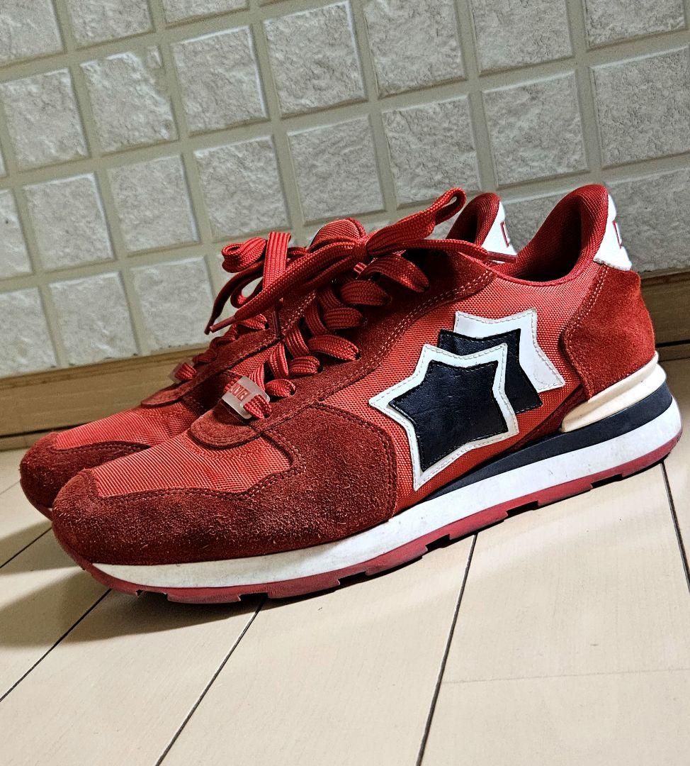 【美品】ATLANTIC STARS 限定 レッド スニーカー41