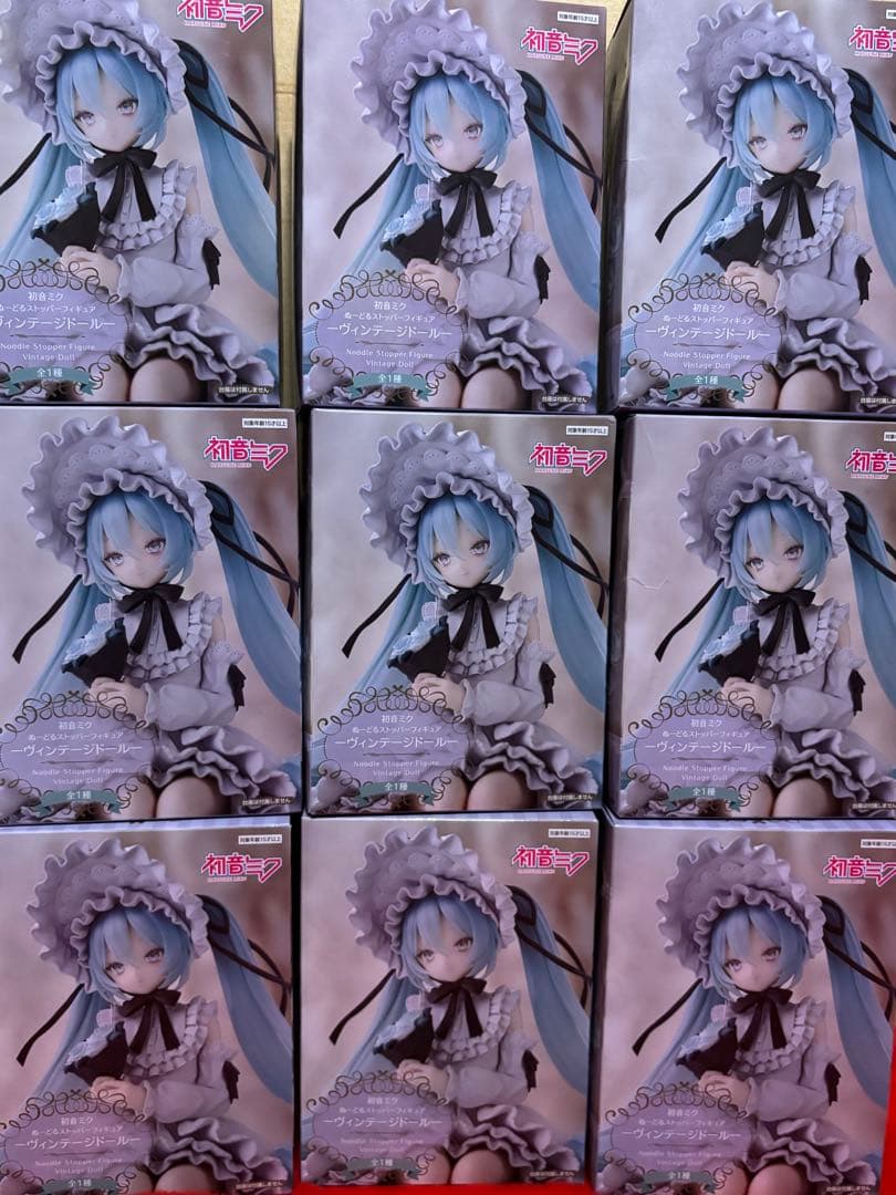 初音ミク　ぬーどるストッパーフィギュア　ぬーすと　ヴィンテージドール 9個