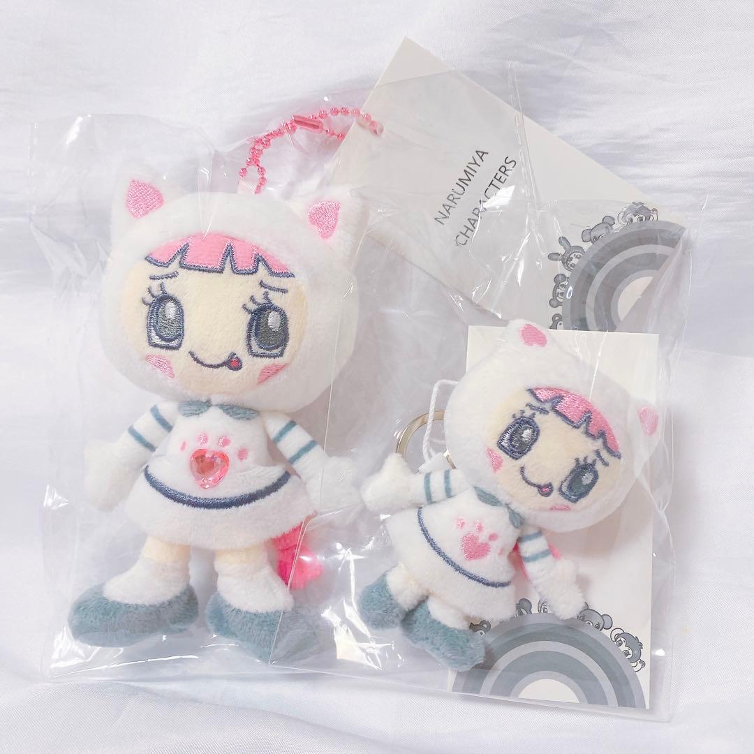 ナルミヤハッピーパーク ミミリー ぬいぐるみチャーム キーホルダー