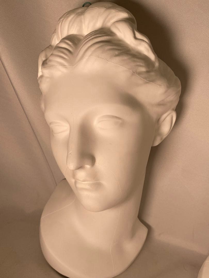 1922❣️ ダイアナ半面　石膏像　2点セット