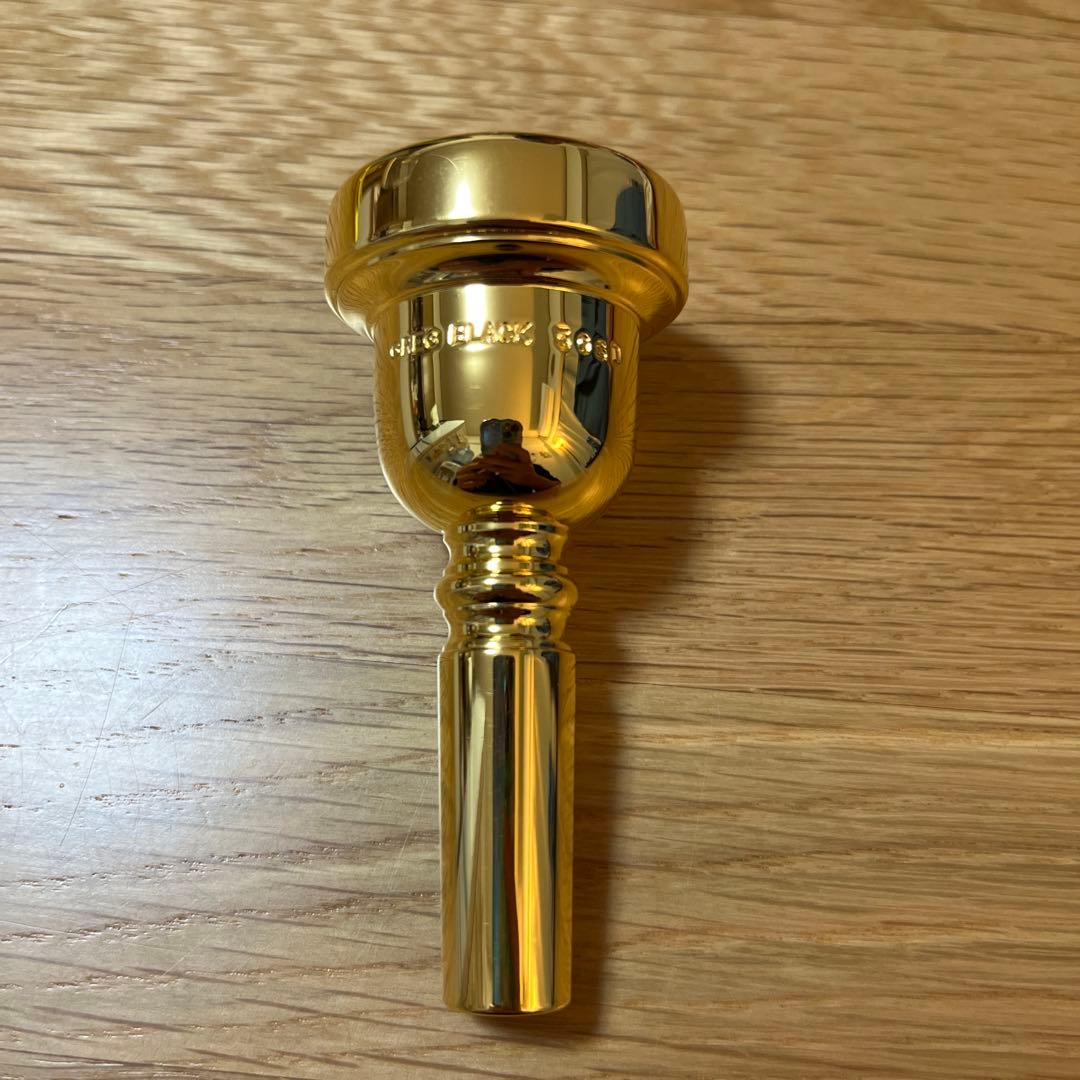 管楽器・吹奏楽器 Greg Black mouthpiece 5GSD Regular Greg Black 5G-4G Symphony Tenor Trombone Large Shank Mouthpiece