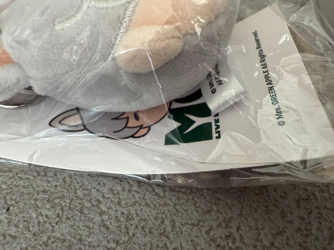 ミセス 藤澤涼架 韓国ソウルコン ぬいぐるみキーホルダー猫耳 - メルカリ