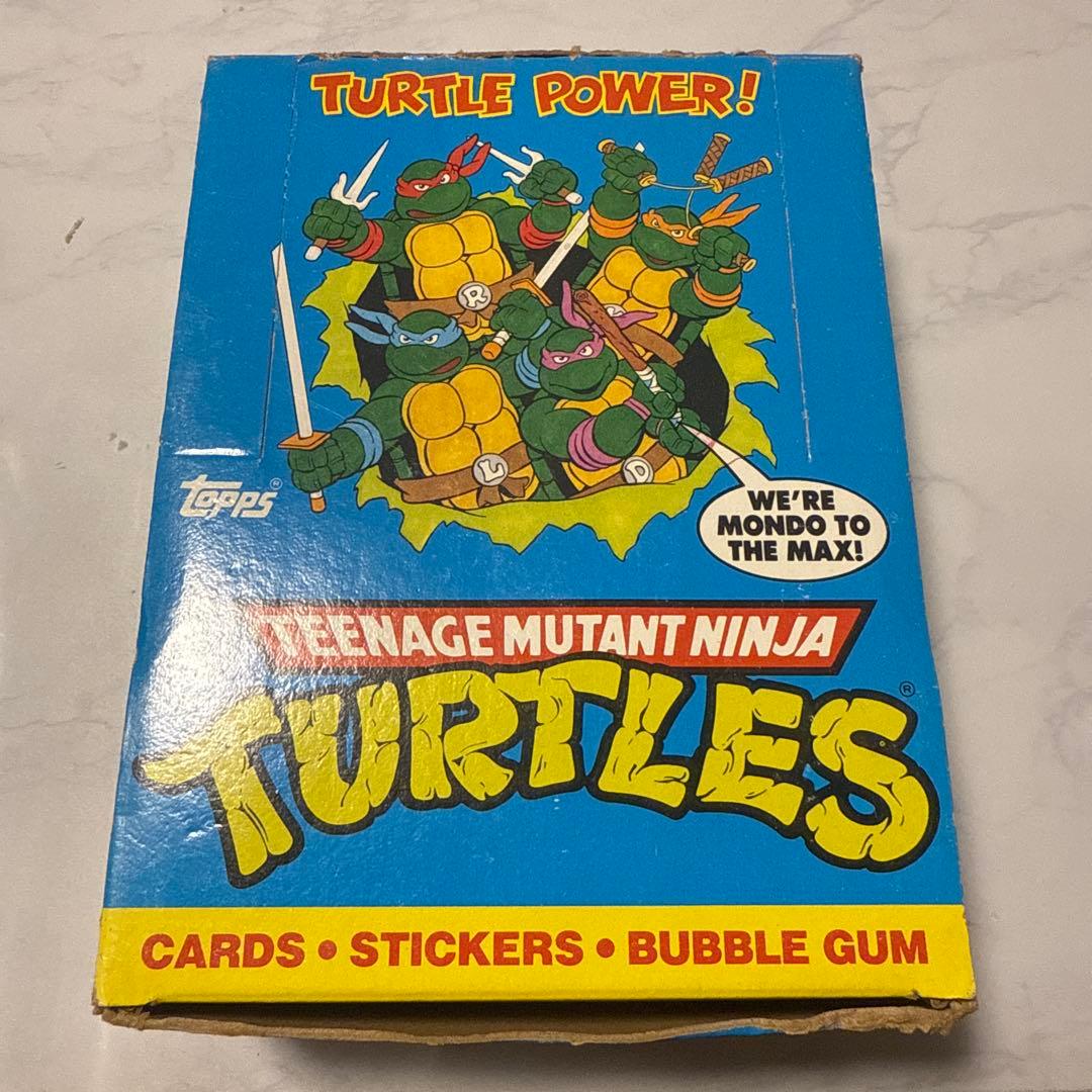 ミュータント　タートルズ　カード　ステッカー