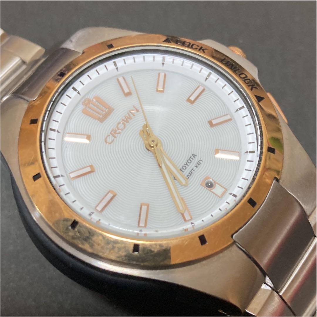 美品 CROWN TOYOTA SMART KEY 腕時計 - メルカリ