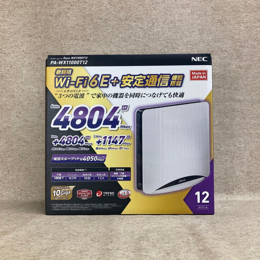 ス*ポ様 NEC Aterm PA-WX11000T12 (62241