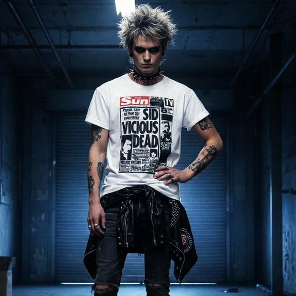 □Sid Vicious（シド・ヴィシャス）Tシャツ（サイズL） - メルカリ