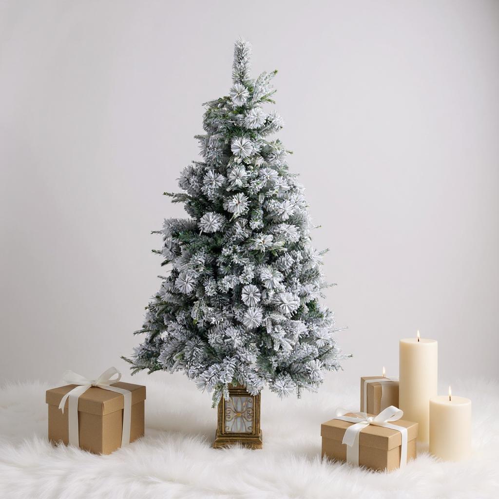 【新品】北欧風LEDツリー150cm 簡単組立