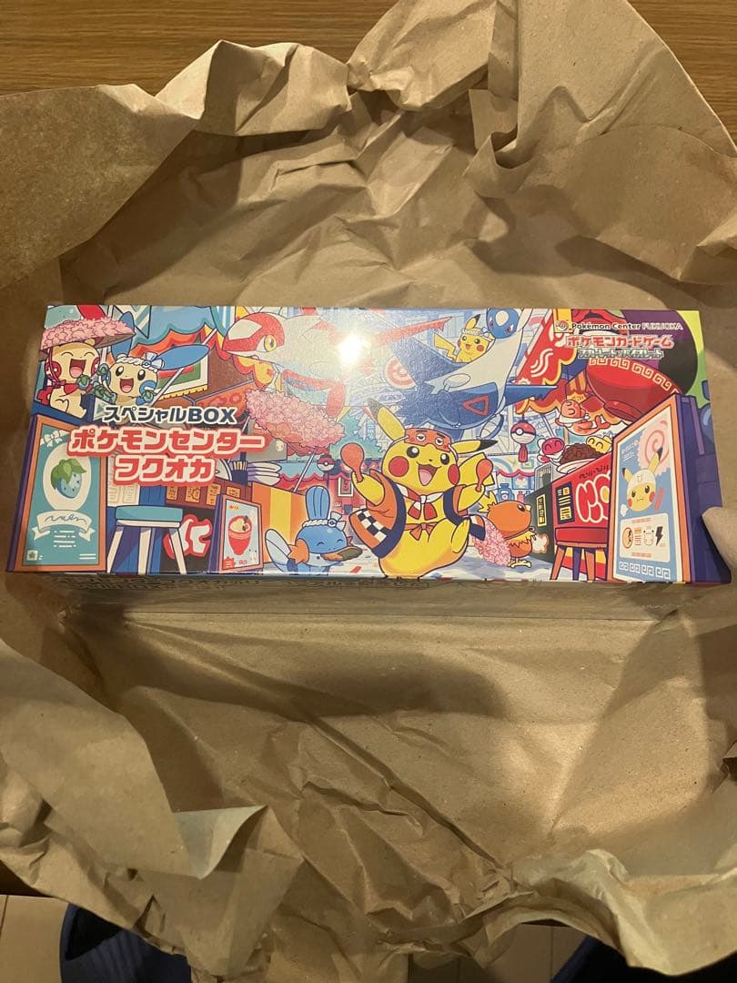 ポケセン産 ポケモンセンターフクオカ　スペシャルbox シュリンク付き