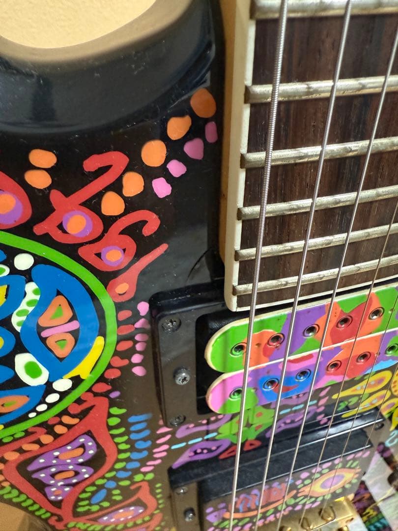 hideモデル サイケ モッキンバード エレキギター MG-120X