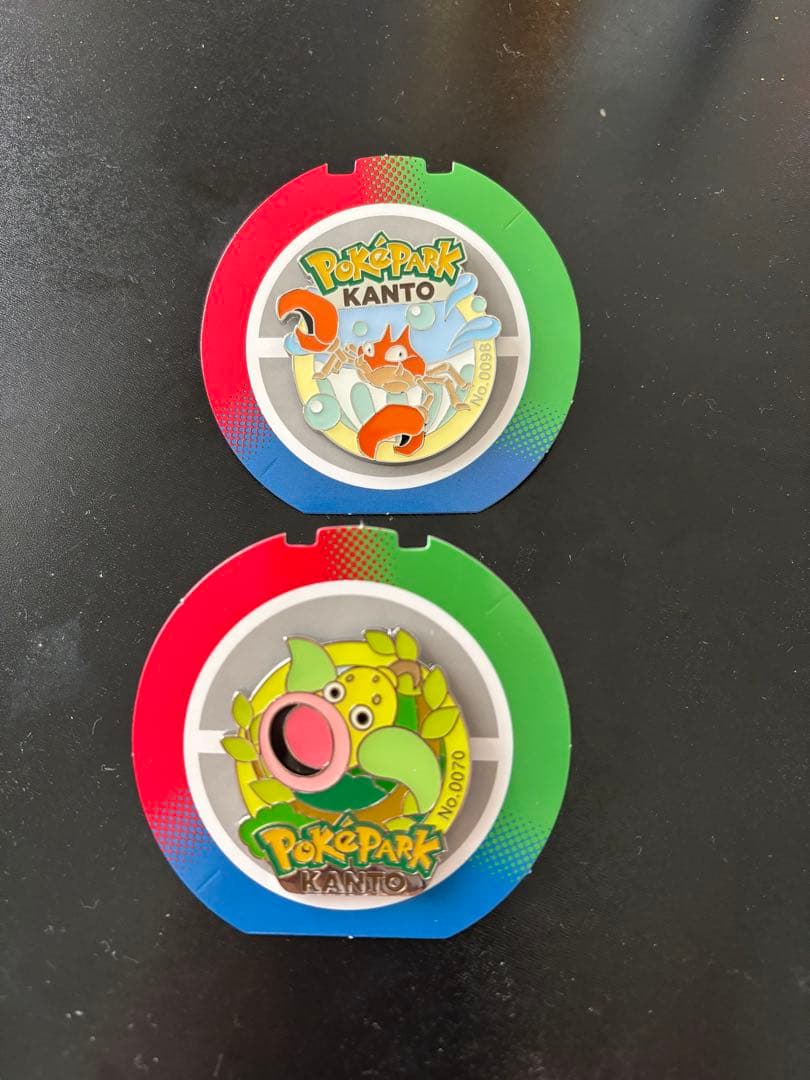 ポケモン ポケパーク カントー ピンバッジ 2個セット クラブ ウツドン