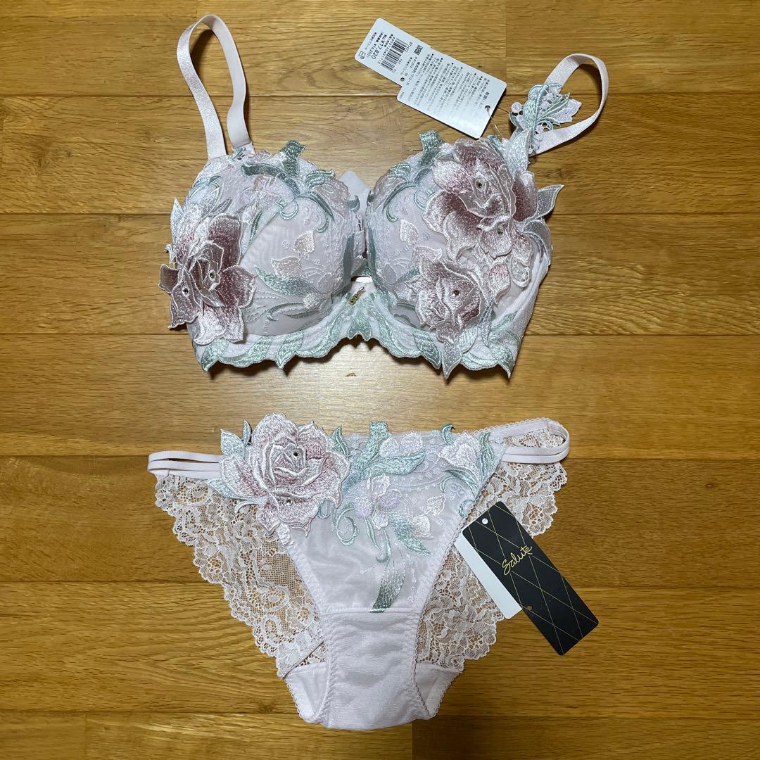 ワコール/サルート 22G プレステージ 新品タグ付 P-upブラショーツF65