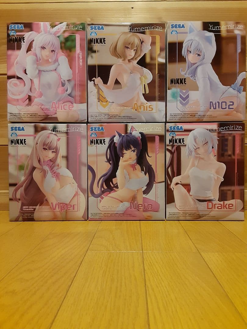 NIKKE　Yumemirise 6体