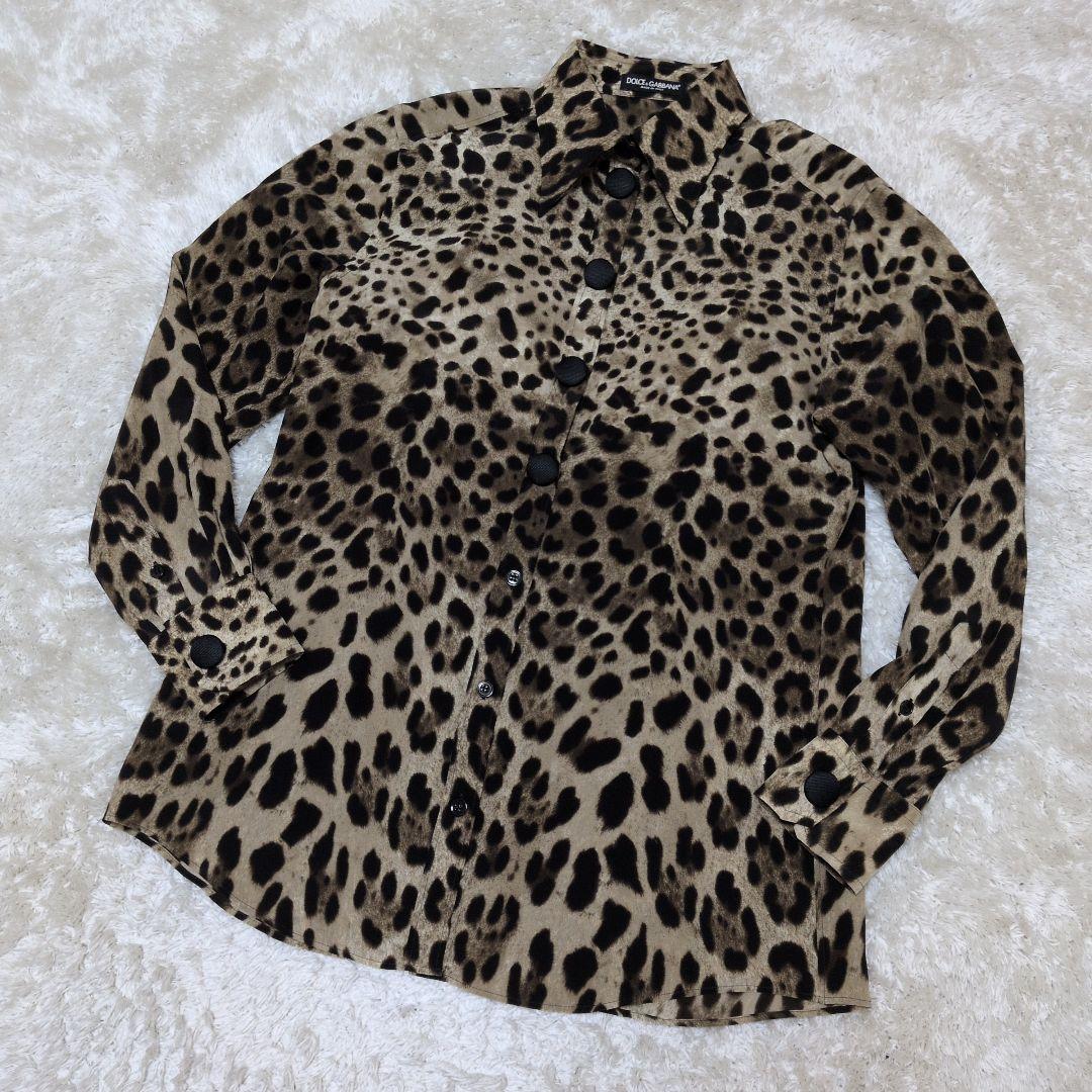 【極美品】DOLCE&GABBANA シルク100％ レオパード ヒョウ柄シャツ 楽天市場】dolce & gabbana レオパードの通販