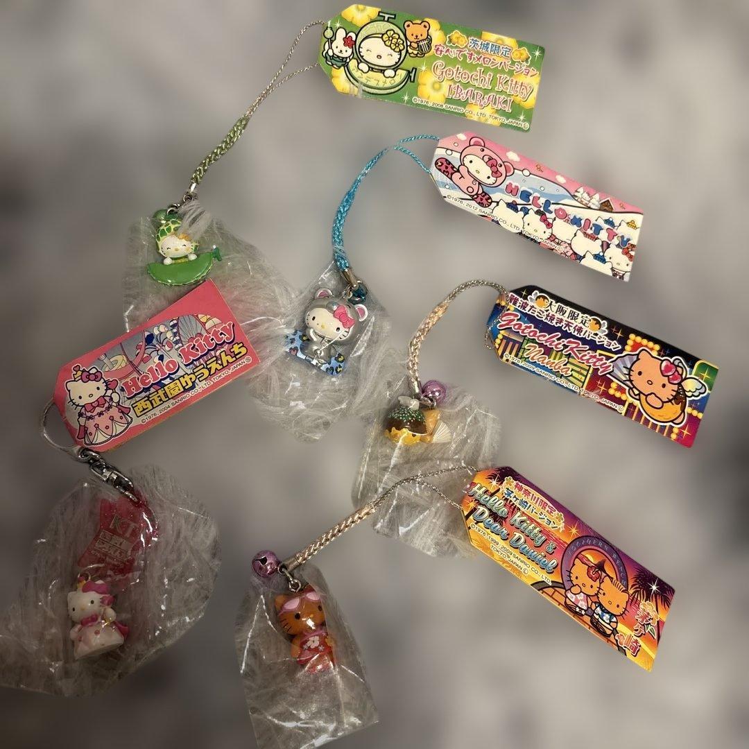 ハローキティ ストラップ ５個セット