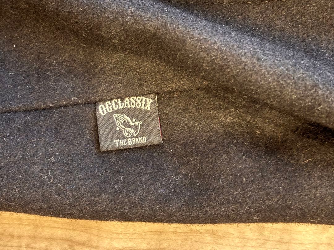 OG CLASSIX ウールジャケット 刺繍 Lサイズ 黒 ローライダー - メルカリ