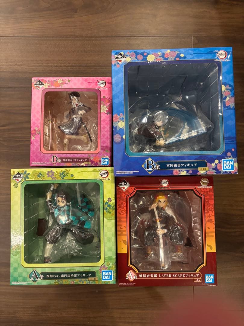 鬼滅の刃 フィギュア セット 煉獄 炭治郎 義勇 カナオ