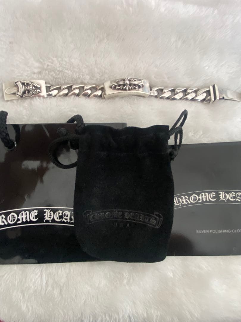 クロムハーツ フローラルクロス ダガー ダブル IDブレス クラシックチェーン