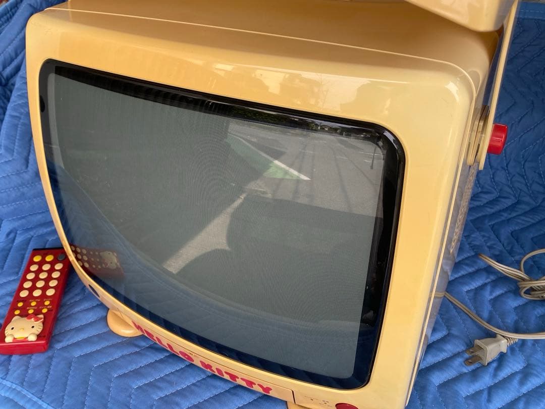 ハローキティ ブラウン管テレビ サンリオ C-14 KTY レトロ - メルカリ