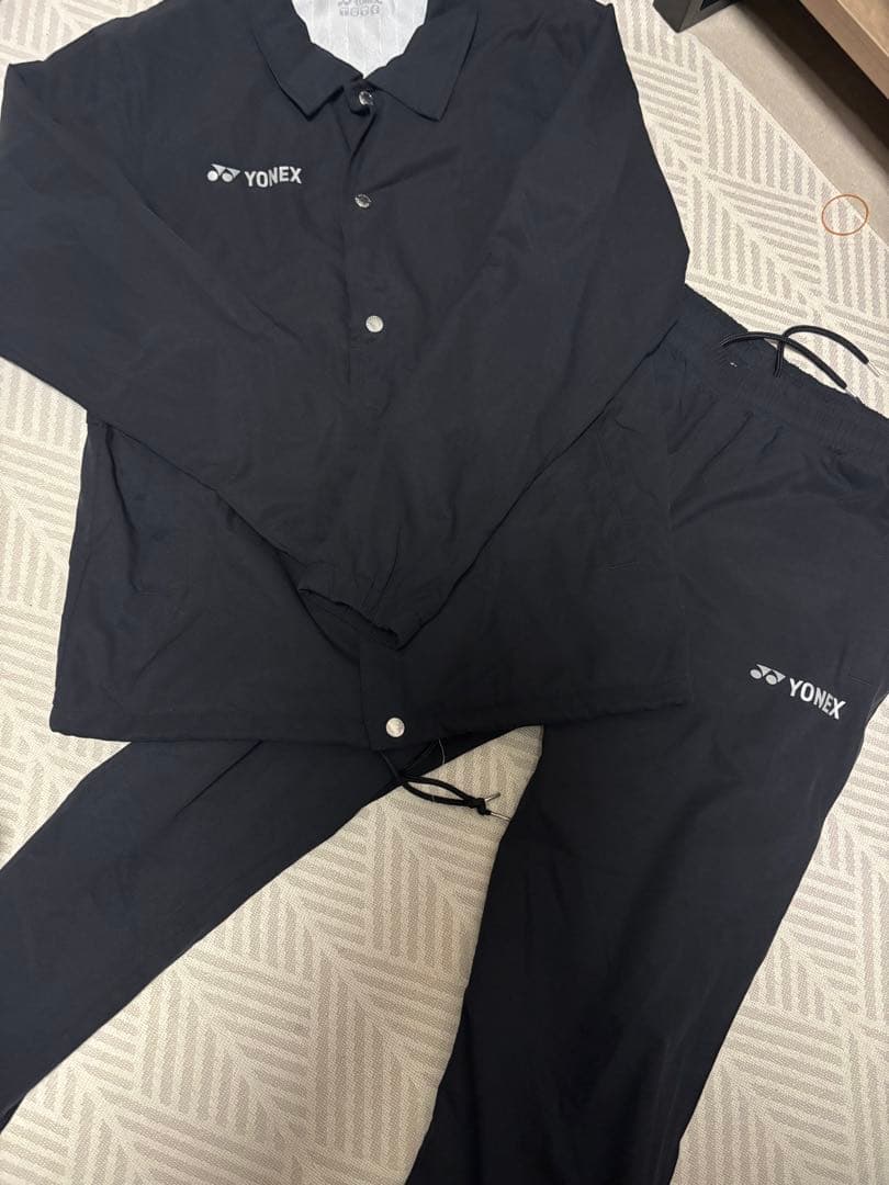 ヨネックス　コーチジャケット　ウォームアップセット