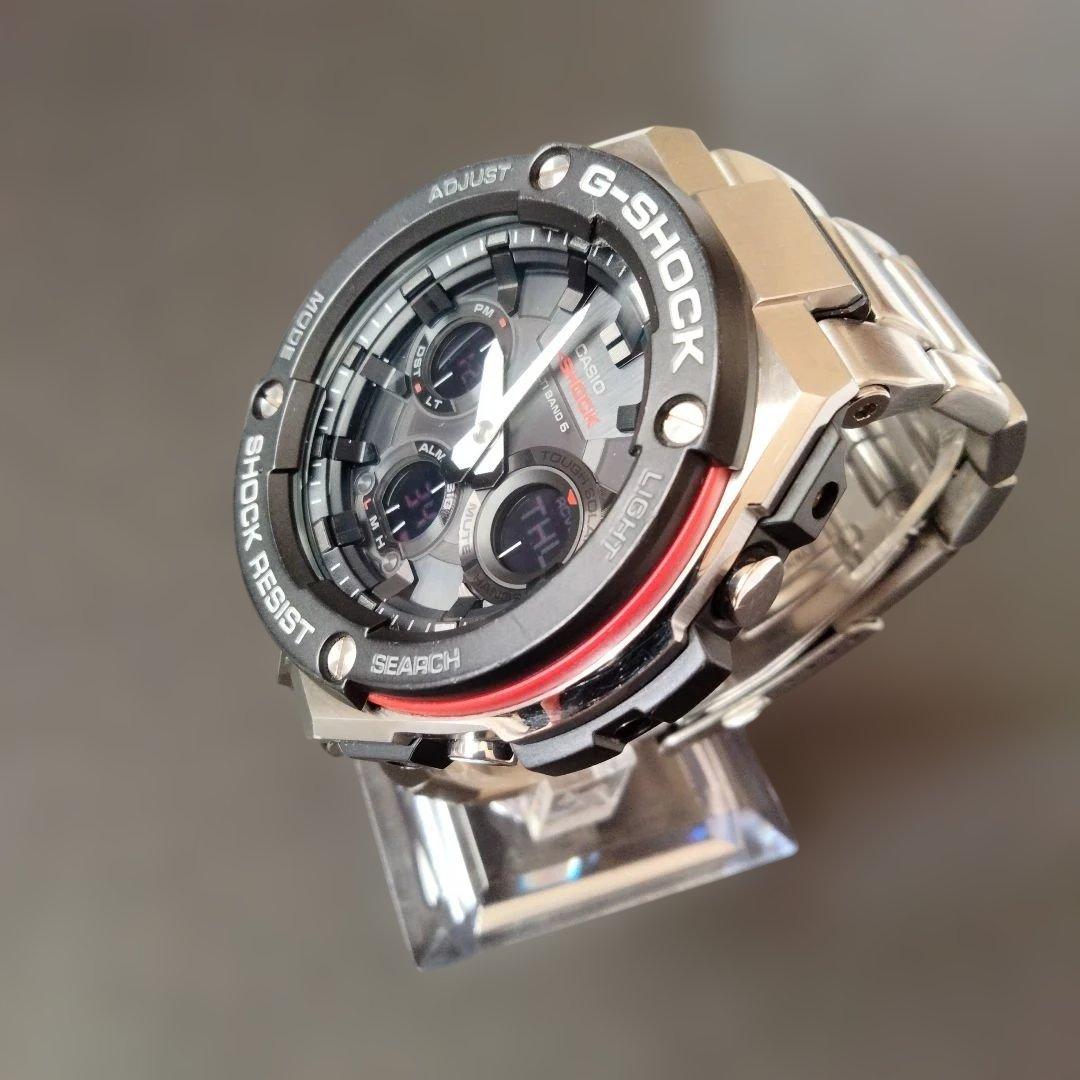 【美品/希少】G-SHOCK GST-W100D電波ソーラー　　タフソーラー 2026年最新】G-SHOCK GST W100Dの人気アイテム - メルカリ