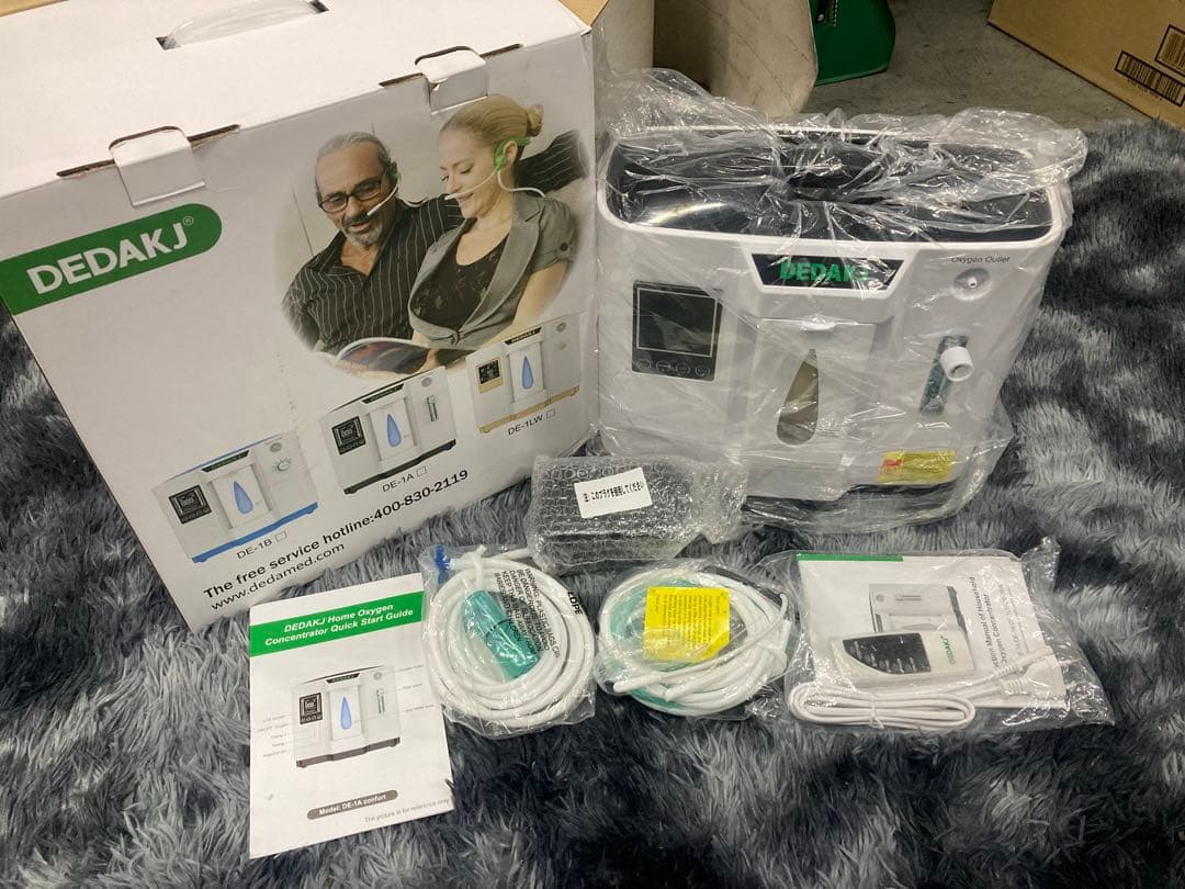 K)未使用品　DEDAKJ ポータブル 酸素発生器 酸素濃縮器 DE-1A