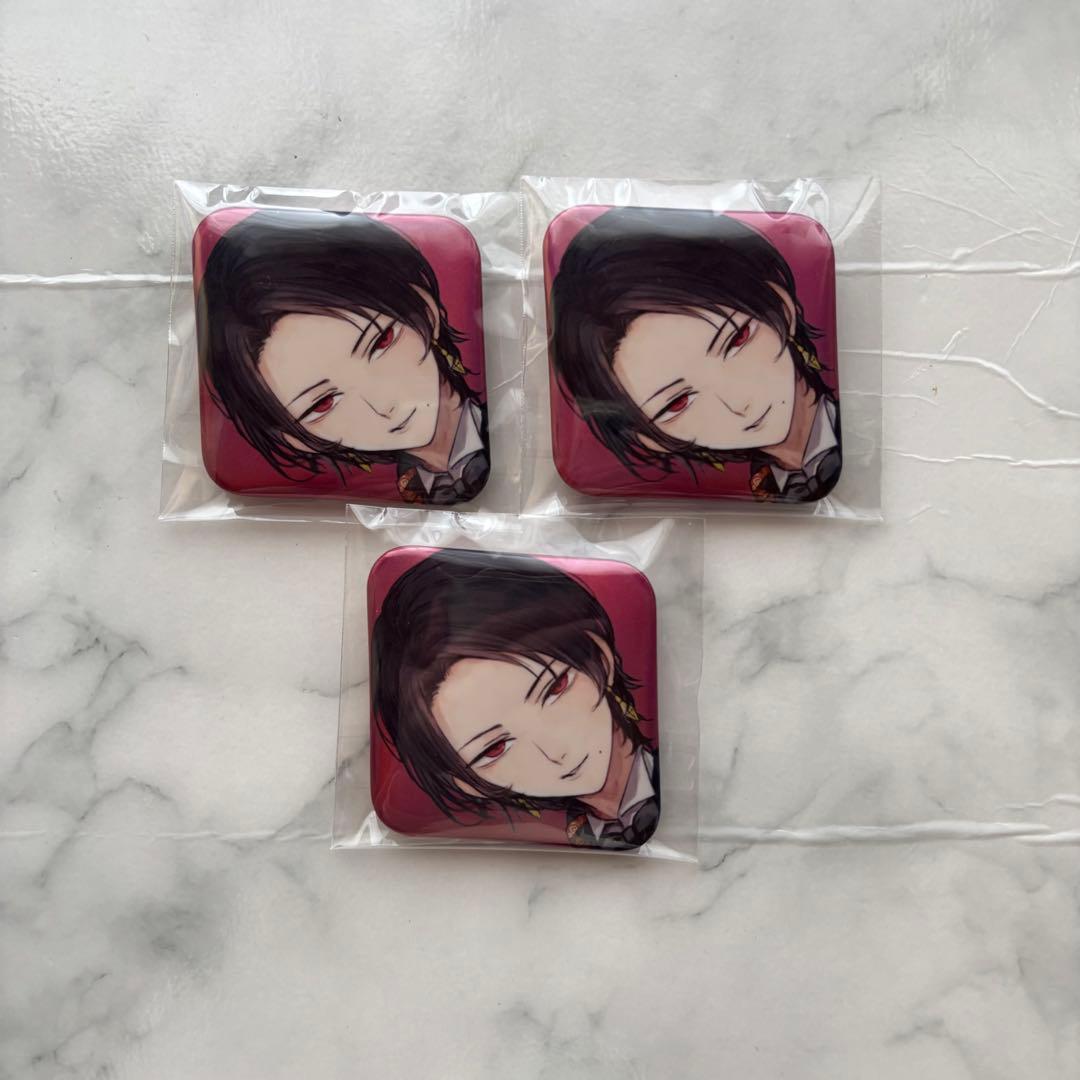 刀剣乱舞 大本丸博 スクエア缶バッジ 加州清光 3点セット - メルカリ